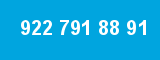 922 791 88 91 922 791 88 91